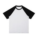 Contrast Raglan Sleeve Mesh  Unisex T-Shirt