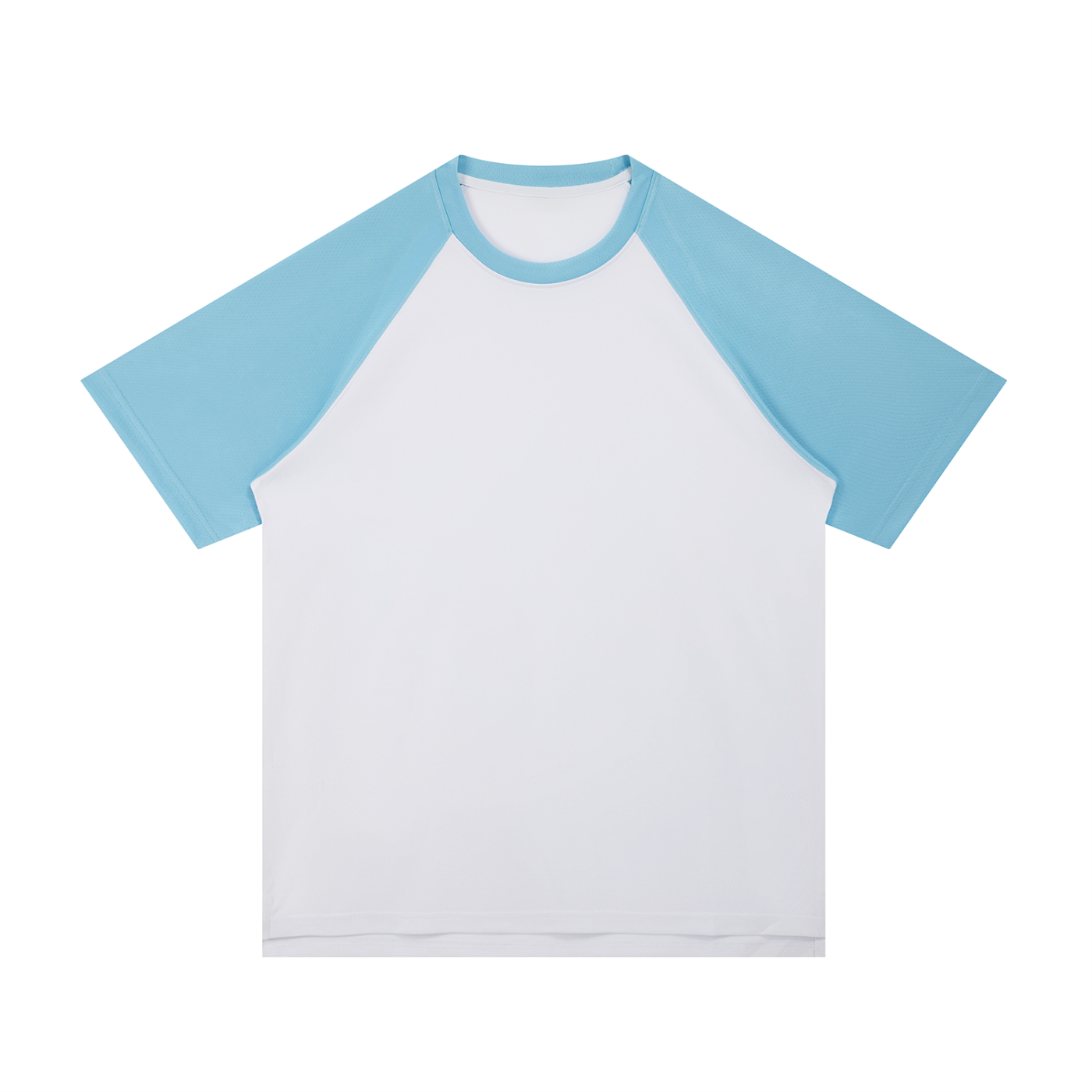 Contrast Raglan Sleeve Mesh  Unisex T-Shirt