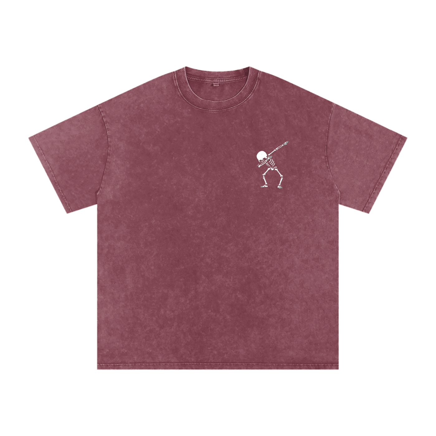 Oversized Cotton Skeleton Unisex T-Shirt