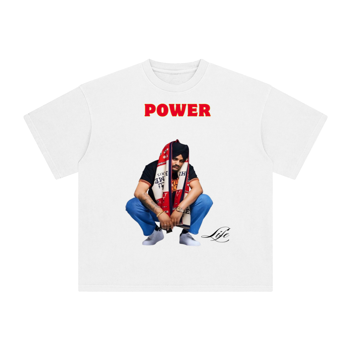 Enzyme Washed T-Shirt