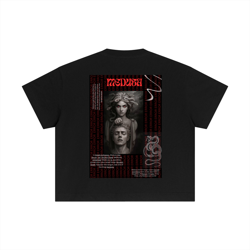 Essential Cotton Boxy  Unisex  Madusa T-Shirt