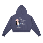 Vintage Washed Heavyweight  Womem Hoodie