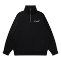 Quarter-Zip Drop Shoulder Doaba Sweatshirt