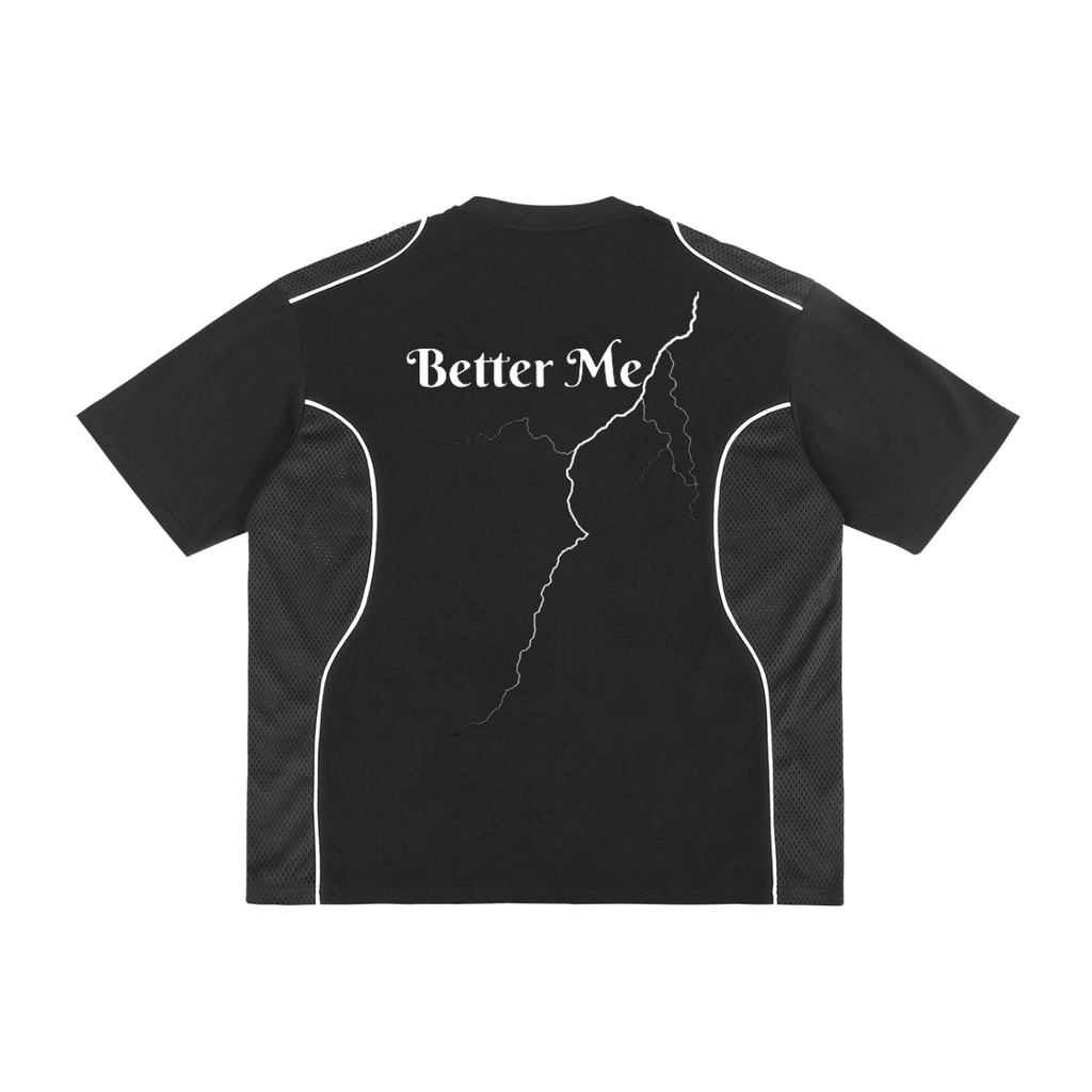 Contrast Piped Panel  Unisex T-Shirt