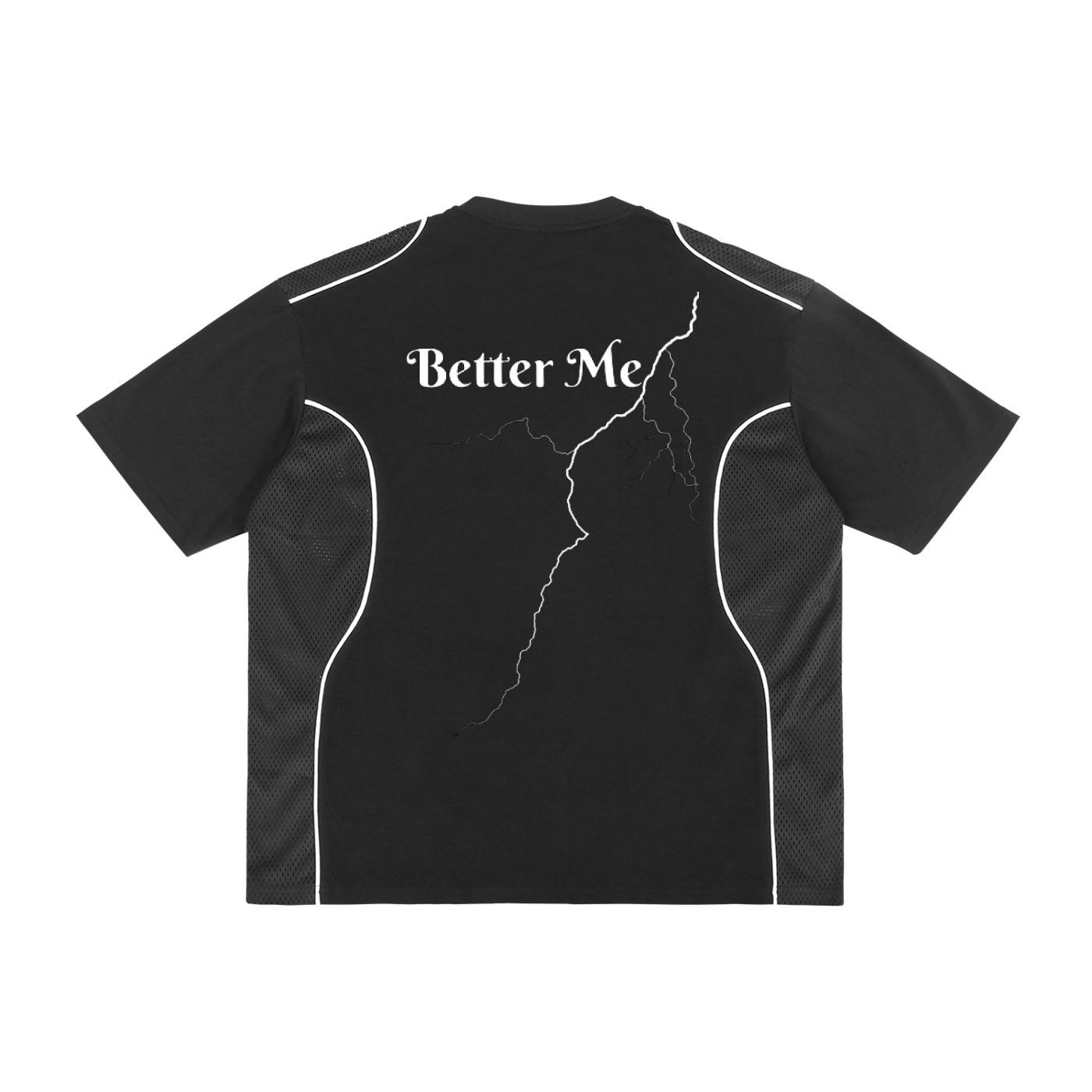 Contrast Piped Panel  Unisex T-Shirt