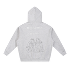 Oversized Boxy Fit Fleece Unisex Hoodie. He’s Mine