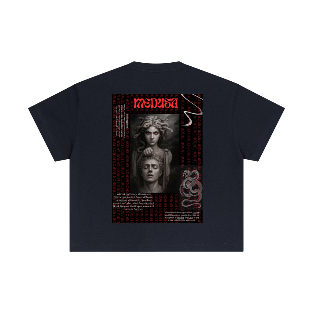 Essential Cotton Boxy  Unisex  Madusa T-Shirt