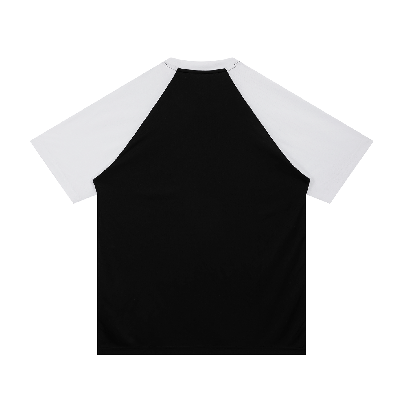 Contrast Raglan Sleeve Mesh Unisex T-Shirt