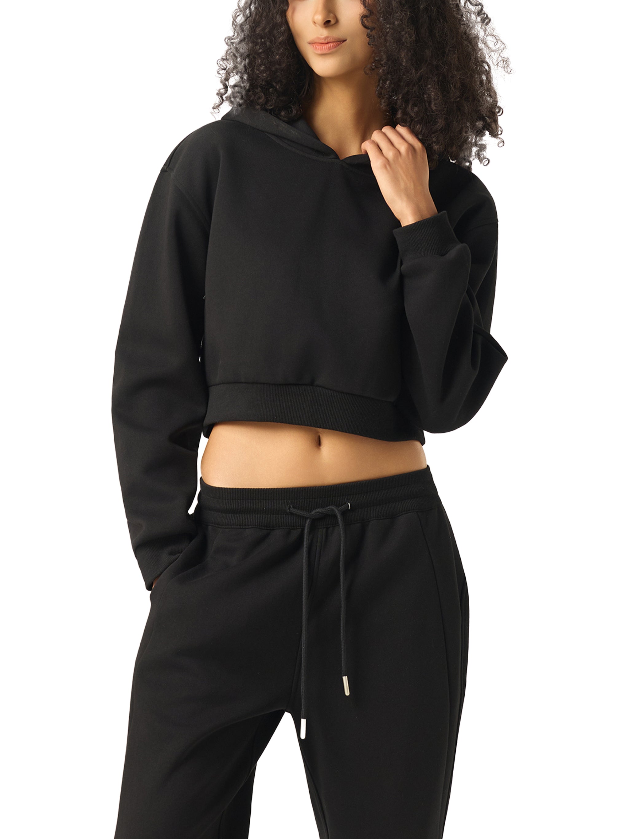 Essential Cropped  Hoodie