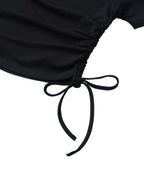 Bodycon,Sexy,Roundneck,Crop