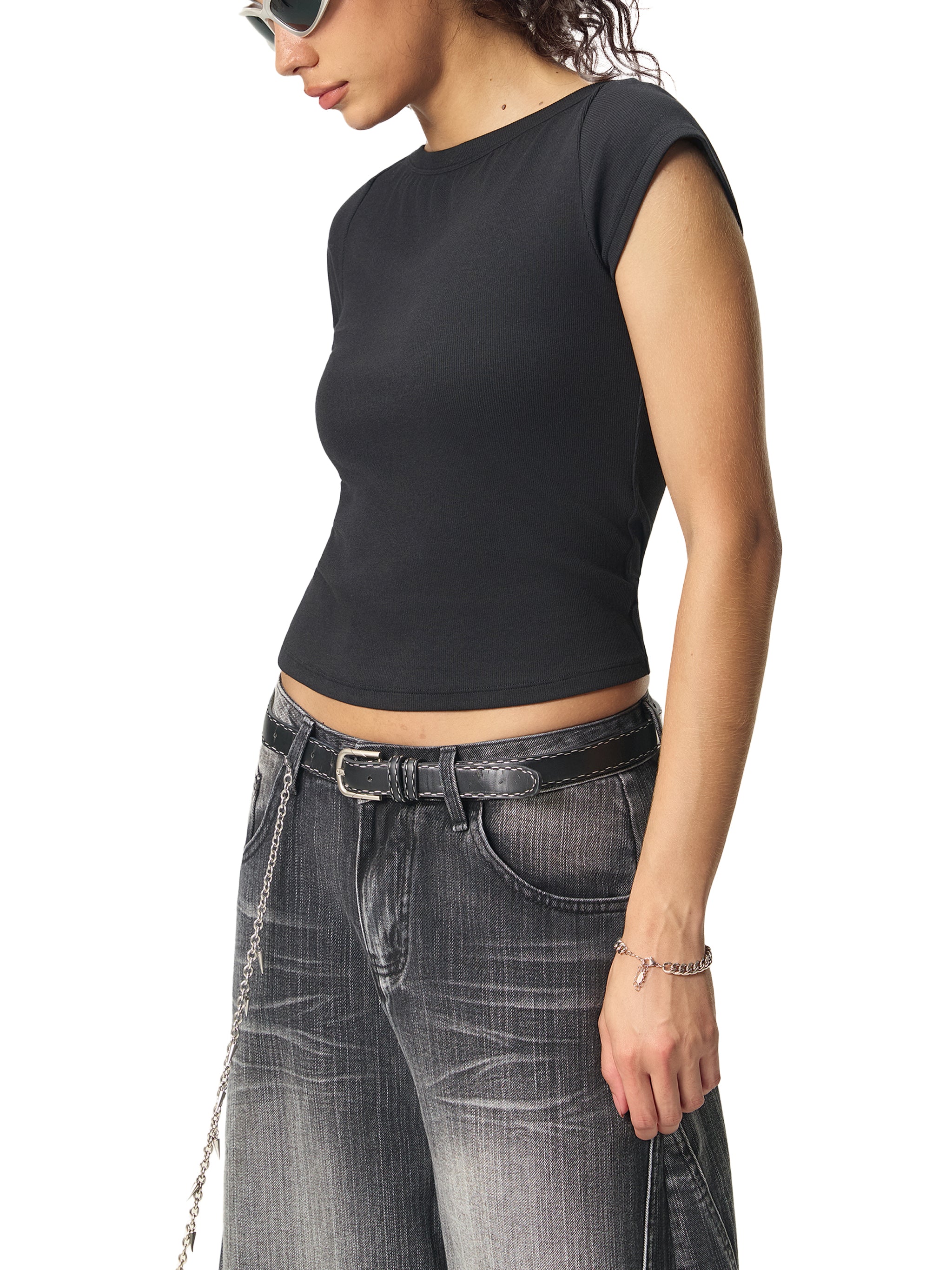 Wide neck,Bby,Summer,Tank top